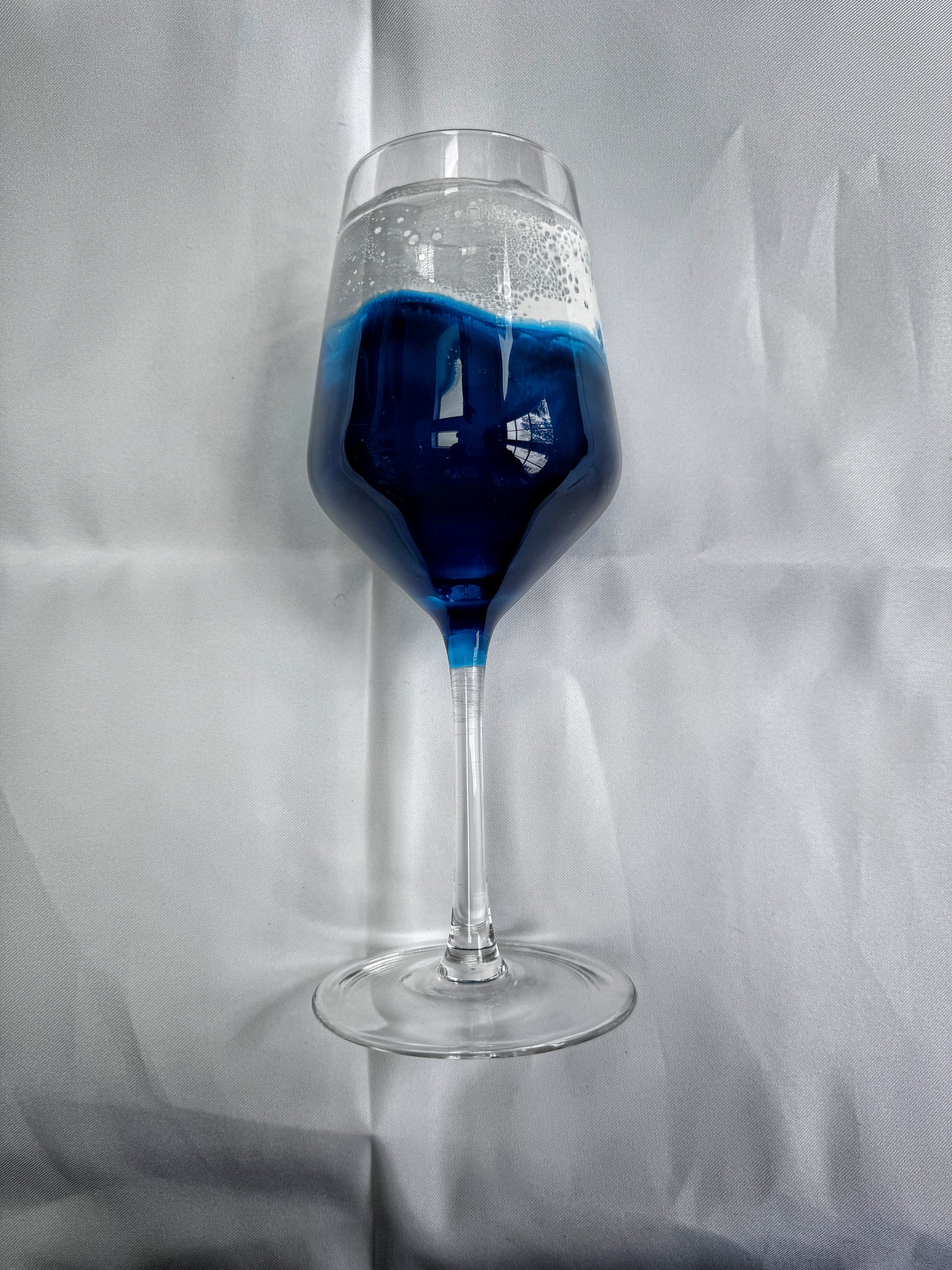 Resin Stemed Wine Wave Glasses 5.3.24